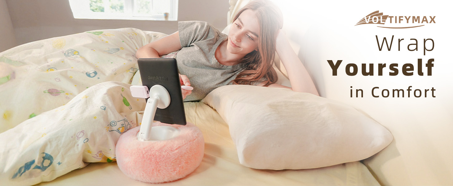 Tablet Pillow Stand with Page Turner for Kindle and iPad Mini