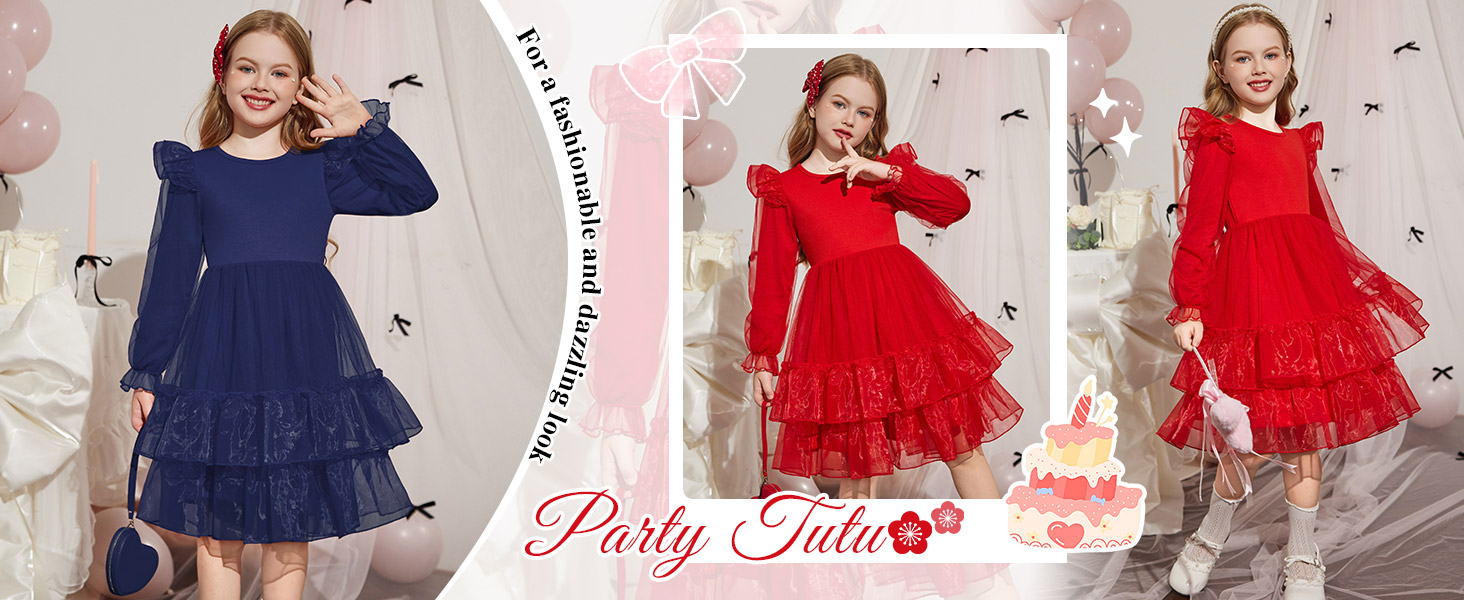Toddler Tiered Tutu Dress