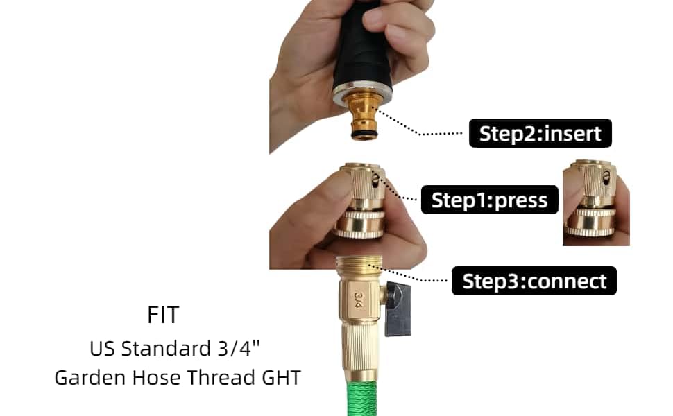 Hose Nozzle Garden Hose Nozzle High Pressure Hose Nozzle Hose Attachment Hose Sprayer Nozzle