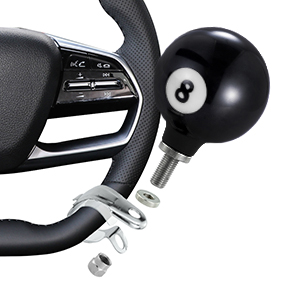 Amazon.com: Arenbel 8 Ball Steering Wheel Assist Booster Grip