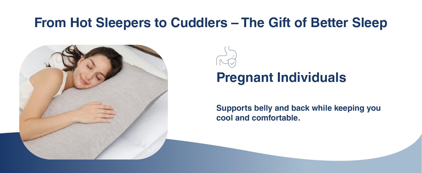 cooling body pillow