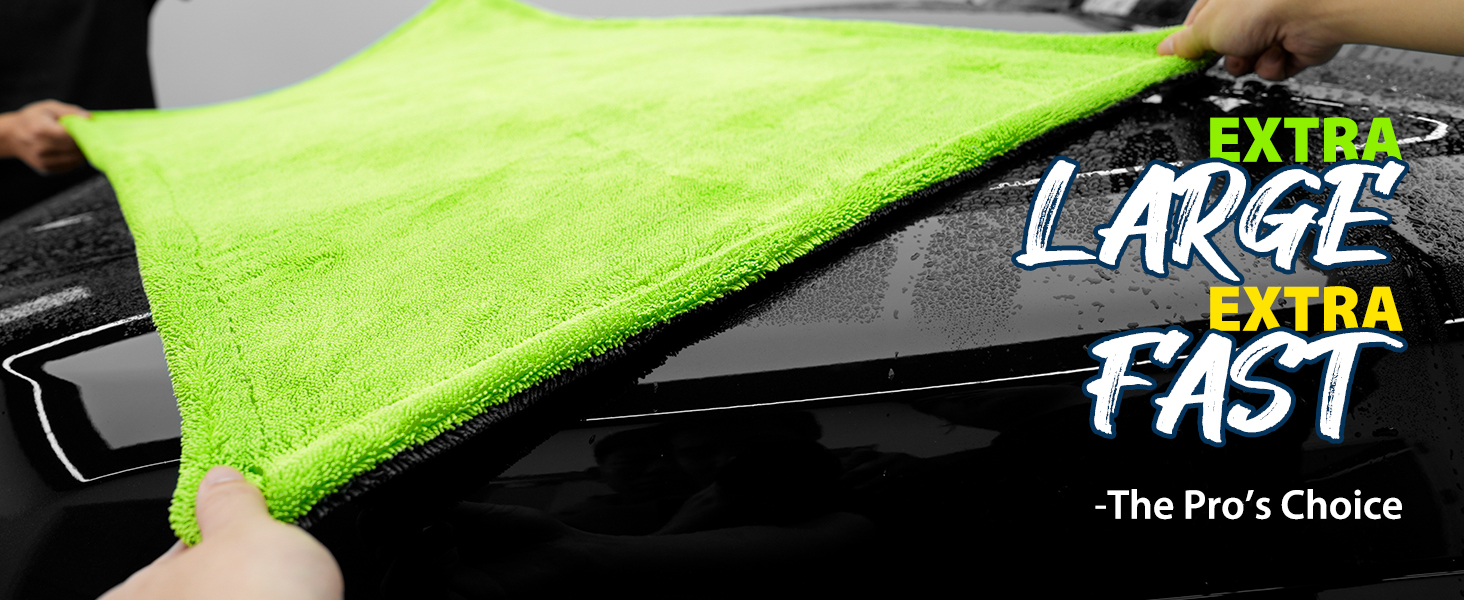 large microfiber towels for cars