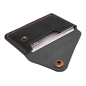 Amazon.com: Turbosnail Leather Card Holder, Credit Card
