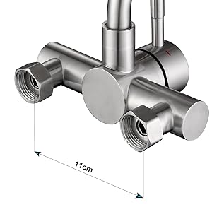 Grifo Cocina Pared Tondiy 11 cm