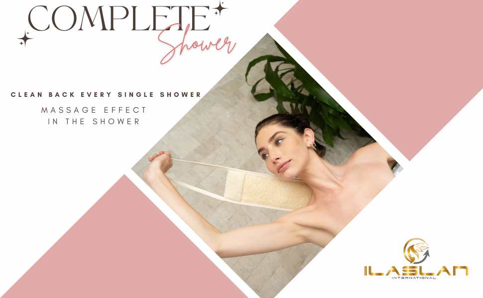 loofah back scrubber for shower natural loofa luffa sponge bath loofah