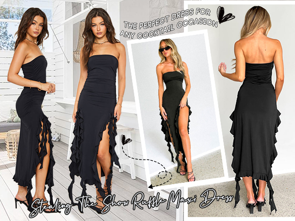 Amazon.com: Mirteron Womens 2024 Spring Summer Bandeau