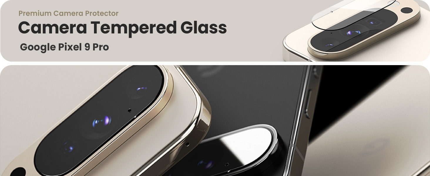 Pixel 9 Pro Camera Tempered Glass