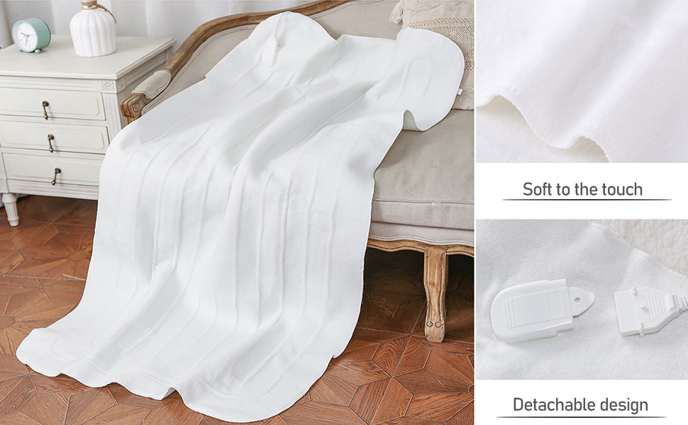 Electric Under Blanket Double Size 135x120cm Heated Throw Blanket