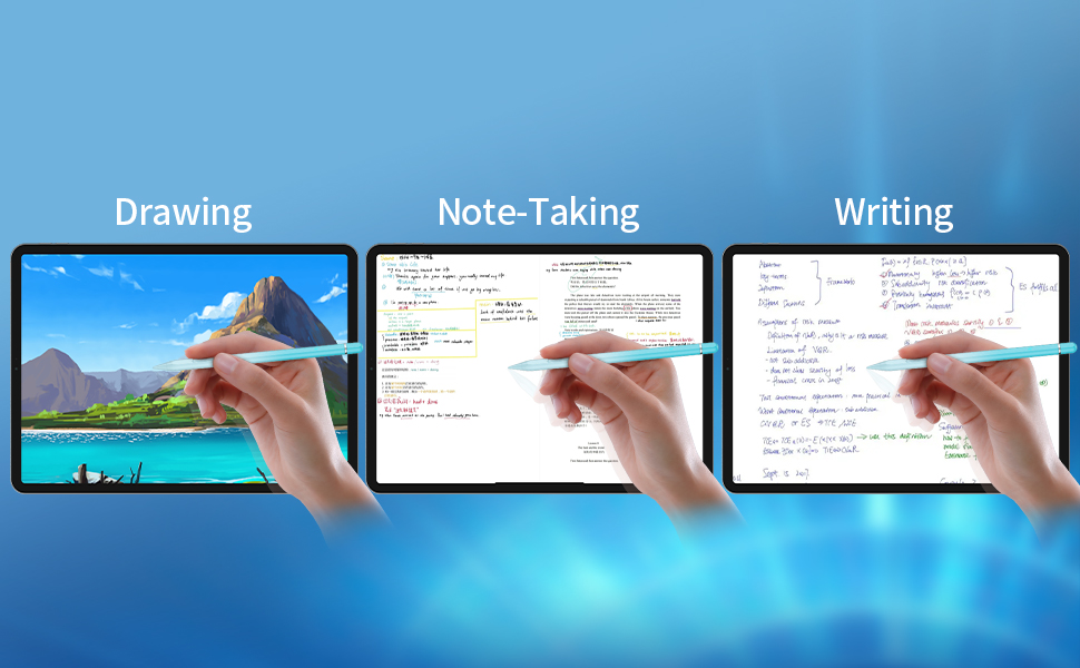 Stylus Pen for iPad with Palm Rejection, Bluetooth Active