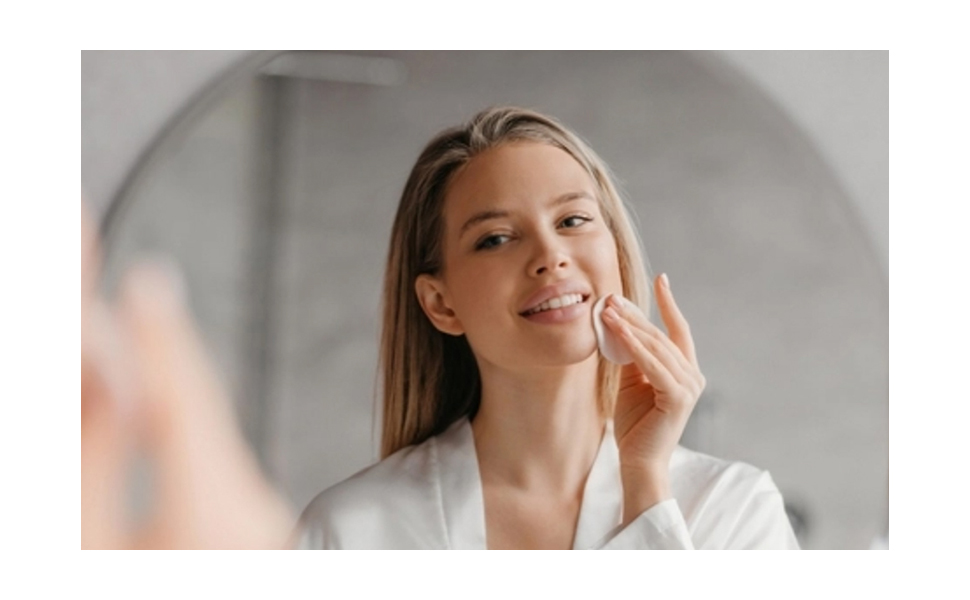 200 Pcs Cotton Pads, Cotton Wool Pads, Skin so Soft, 100 Pure Cotton