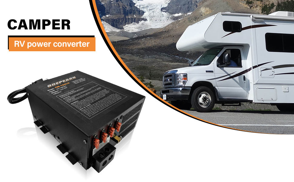 100 Amp RV Power Converter Power Converter with Builtin