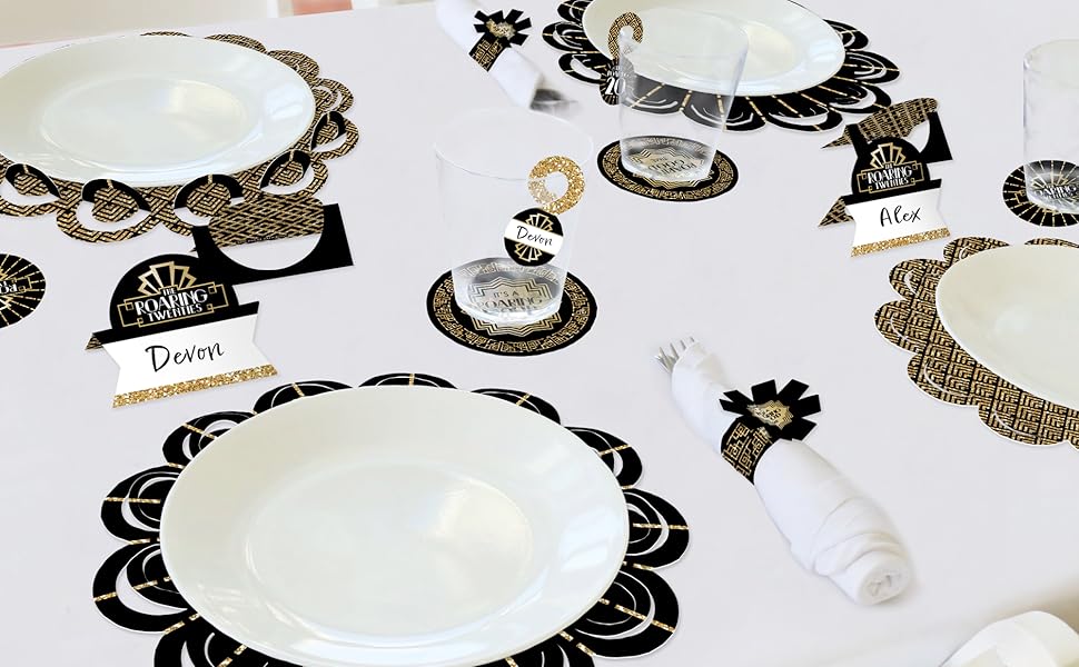 Big Dot of Happiness Roaring 20’s 1920s Art Deco Jazz