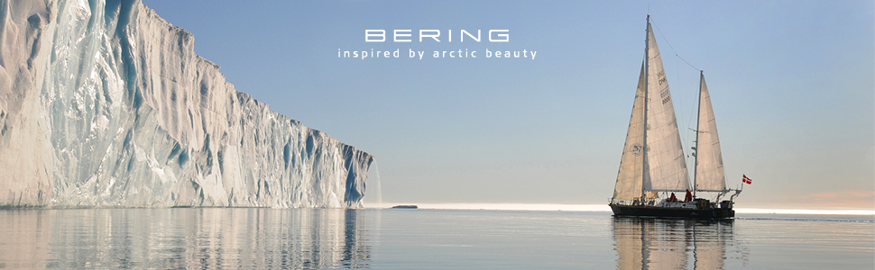 Bering Men Women Watches Sapphire Glass Watches Slim Behring Skagen Classic Quartz Stainless Steel