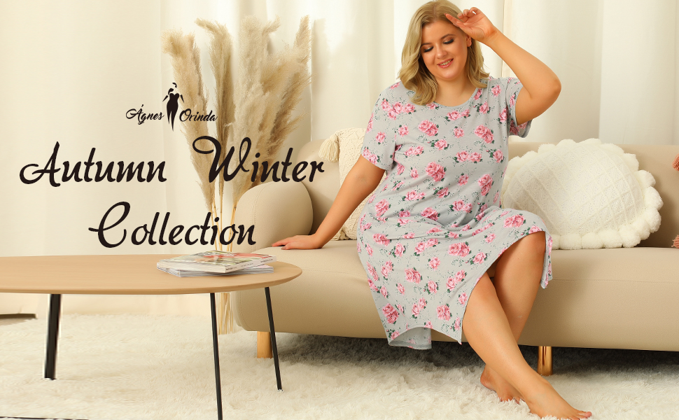 Easy Sleep Wear Nightgown