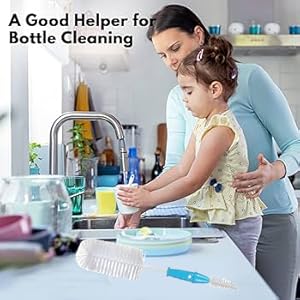 Water Bottle Cleaning Brush Set for Hydro Flask, Iron Flask, Takeya, Simple Modern and Most Stainles