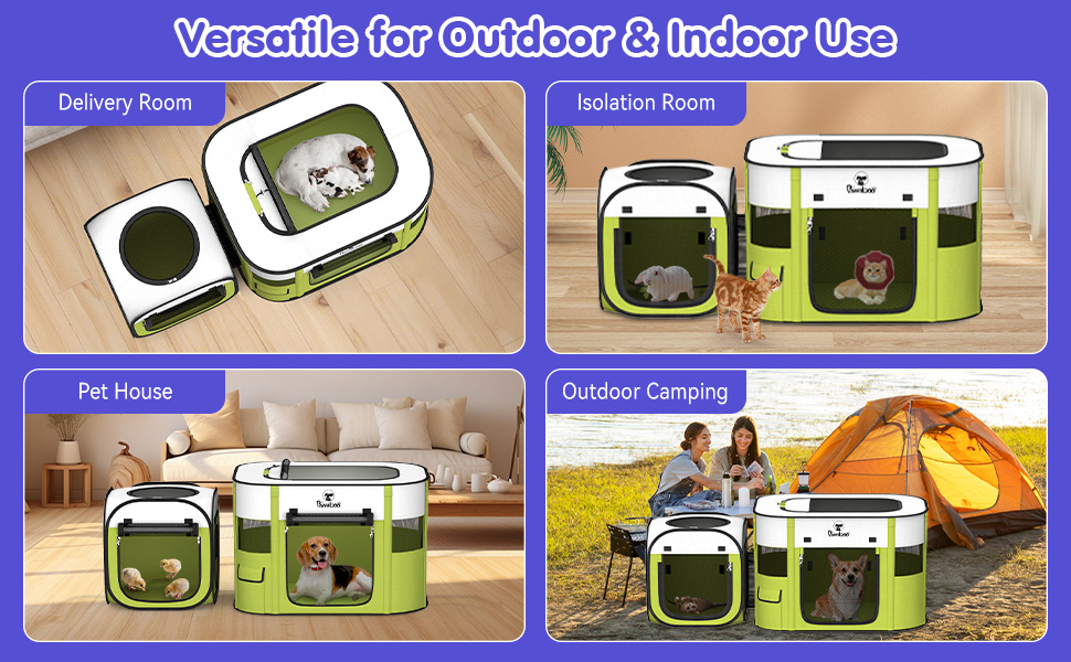 collapsible pet cage