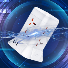 Series of images showing blue-tinted fabric or material samples in different arrangements and folds against white background, highlighting texture and draping qualities.