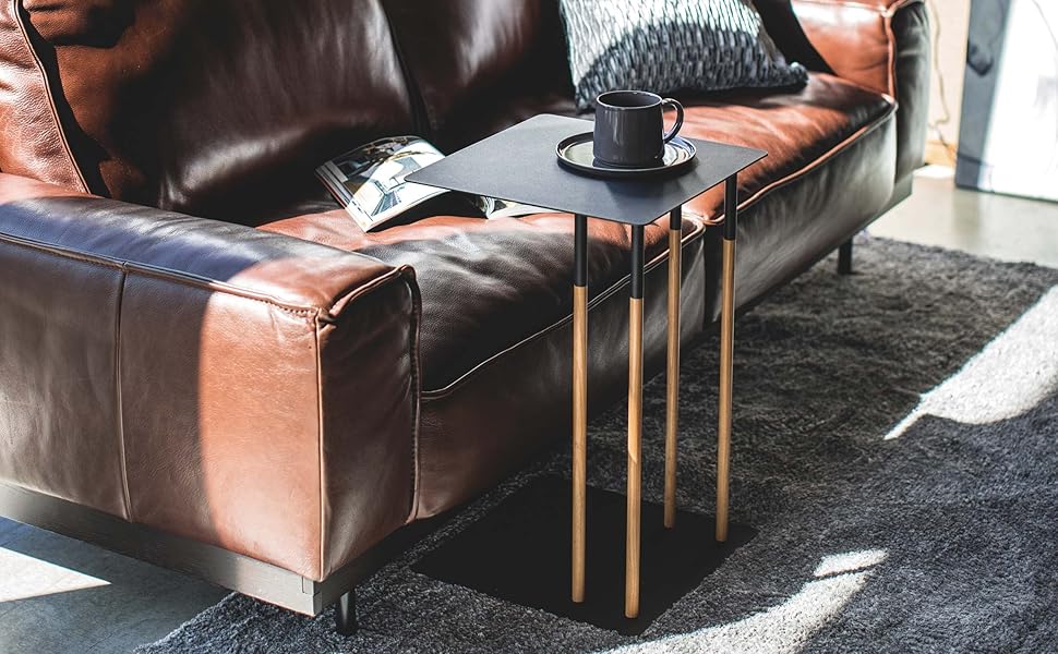 Amazon｜山崎実業(Yamazaki) サイドテーブル ブラック