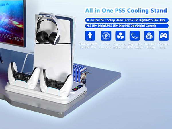 ps5 cooling stand