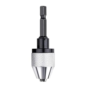 Drilax Mini Keyless Drill Chuck | 1/4