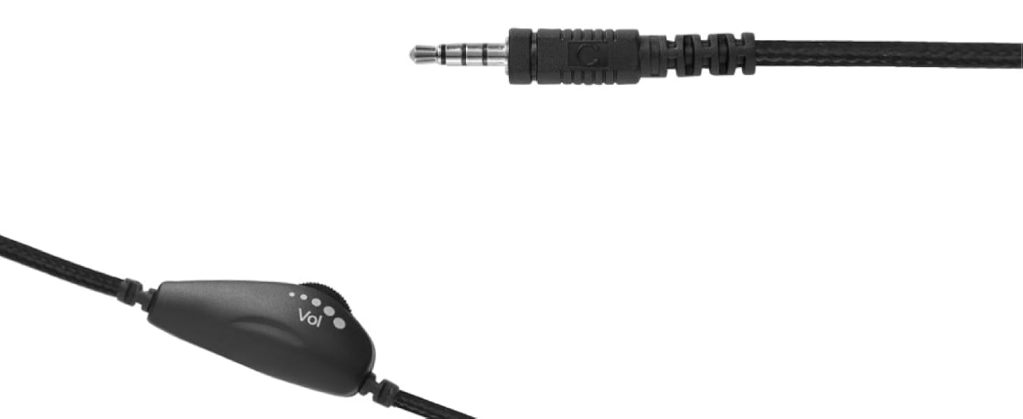 AC-5002 Headset in-line controls and plug