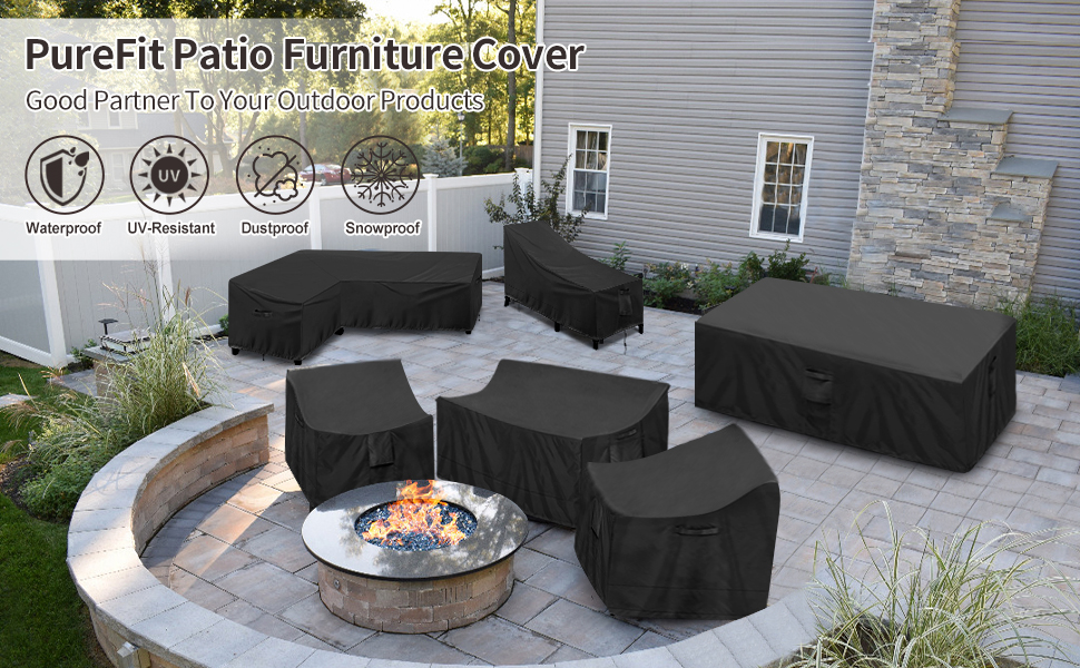 outdoor patio furniture covers waterproof table chair set cover couch sofa cover