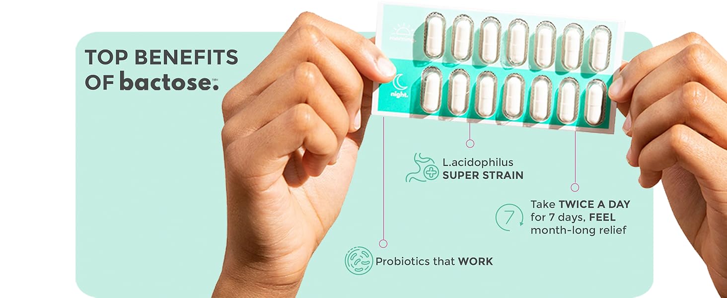 Bactose for lactose intolerance and Lactose Support