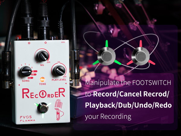 FLAMMA FV05 レコーダー、ボーカルエフェクトプロセッサ70分の録音容量 Amazon | FLAMMA FV05 レコーダー、ボーカルエフェクト