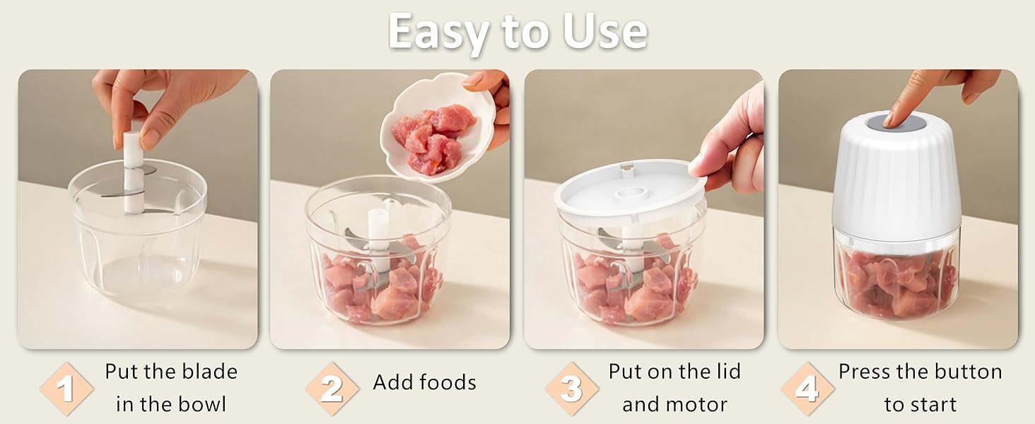 cordless food processor