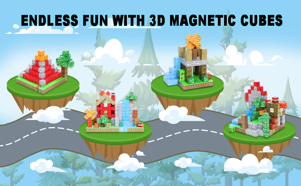 Magnetic Blocks Building