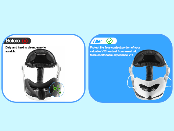 Amazon.com: zxbaers VR Face Cover, Disposable VR Face Mask