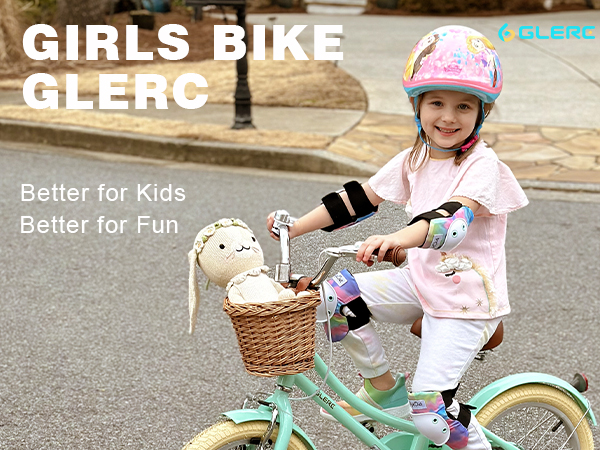 Petite mère Glerc Little Molly 12 inch Kids Retro Cruiser Bike Bicycle