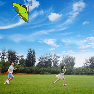 凧 カイト 子ども 凧揚げ 大人 初心者用 微風で揚がる 軽量丈夫 アウトドア 親子おもちゃ カラフルカイト
