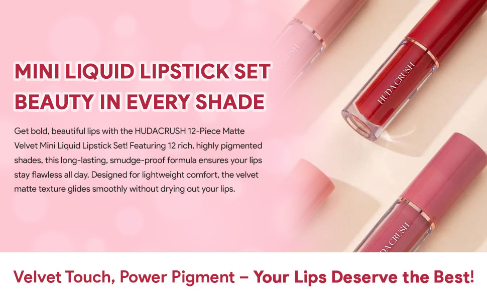 SPN-JGSP lipstick combo set, liquid lipstick waterproof, liquid lipstick