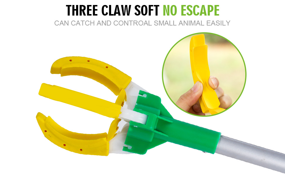 Animal Control Catcher Pole Tool for Small Dog Cat Racoon