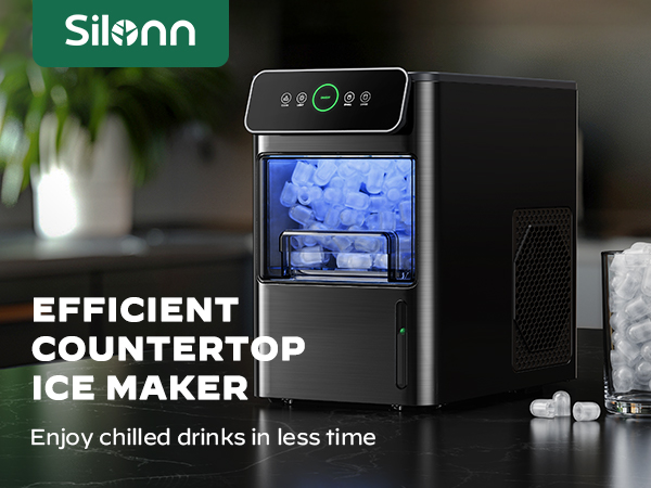 efficient countertop ice maker