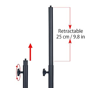 adjustable mic floor stand