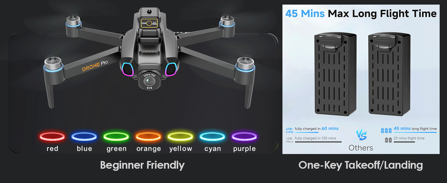 App Controls & Live Video Drone for Adults