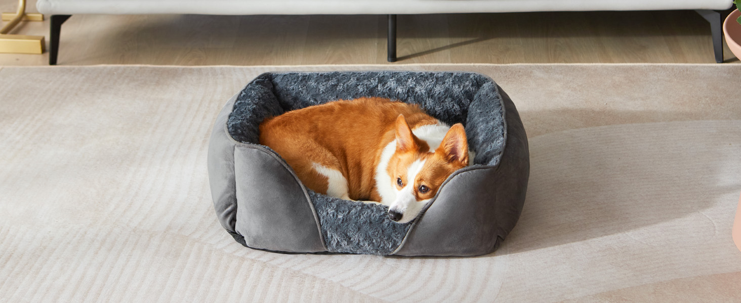 Hundebett Waschbar Flauschig Hundekorb