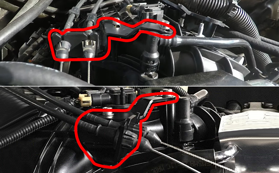 PQY TBSS/NNBS/L92 Intake Manifold Throttle Cable Bracket