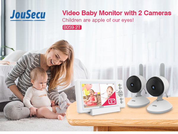 その他 baby camera Amazon.com: JouSecu Baby Monitor with 2 Cameras, Video Baby