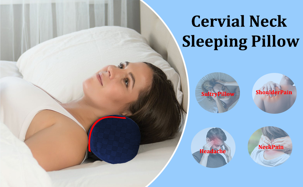 neck roll pillow