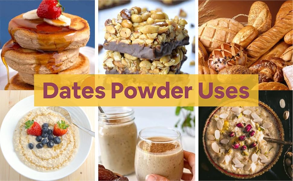 515PM Dried Dates Powder Organic (Kharik Powder) Dry Dates Powder