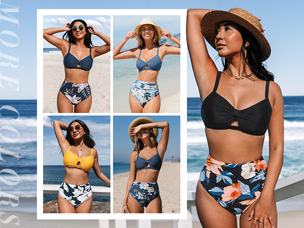 送関込【CUPSHE】クロスオーバー ビキニトップ & ボトムス 水着 Amazon.com: CUPSHE Lace up Cross Back Bikini Sets and Cut