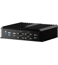ファンレス　ミニPC　 I7-1165G7 ６LAN Amazon.co.jp: Kinupute ファンレスミニPC、産業用デスクトップ