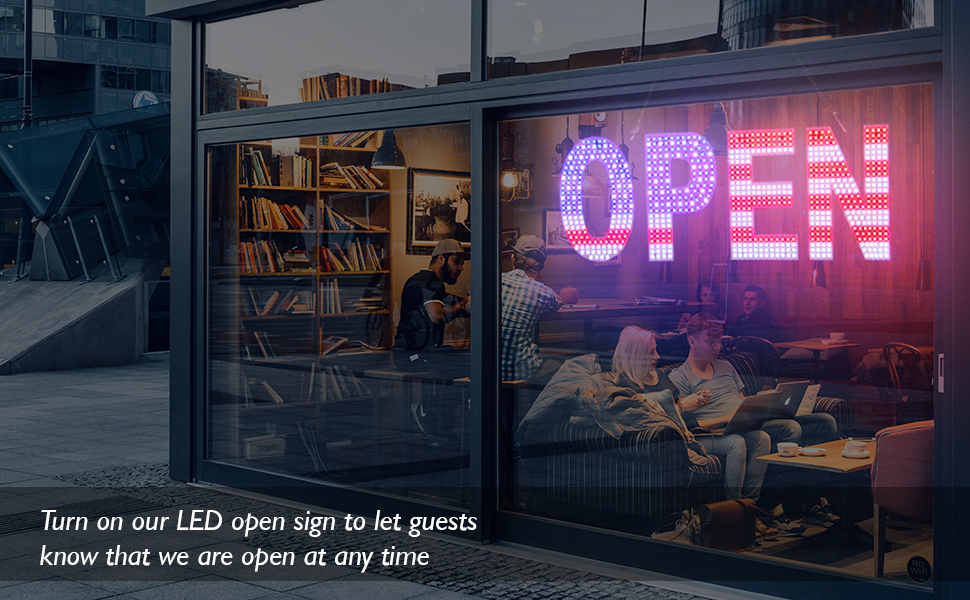 Open Signs for Business