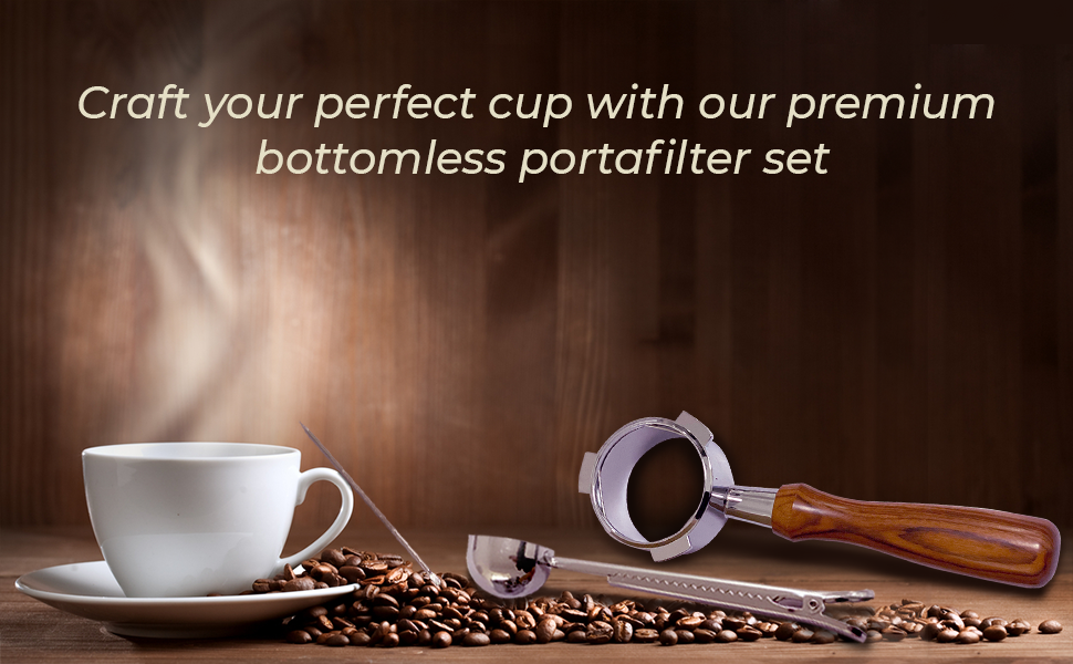 Bottomless Naked Bottomless Portafilter Kit Naked