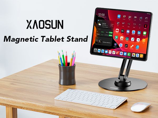 Amazon.com: XAOSUN Tablet Stand Magnetic for ipad Desk Multi