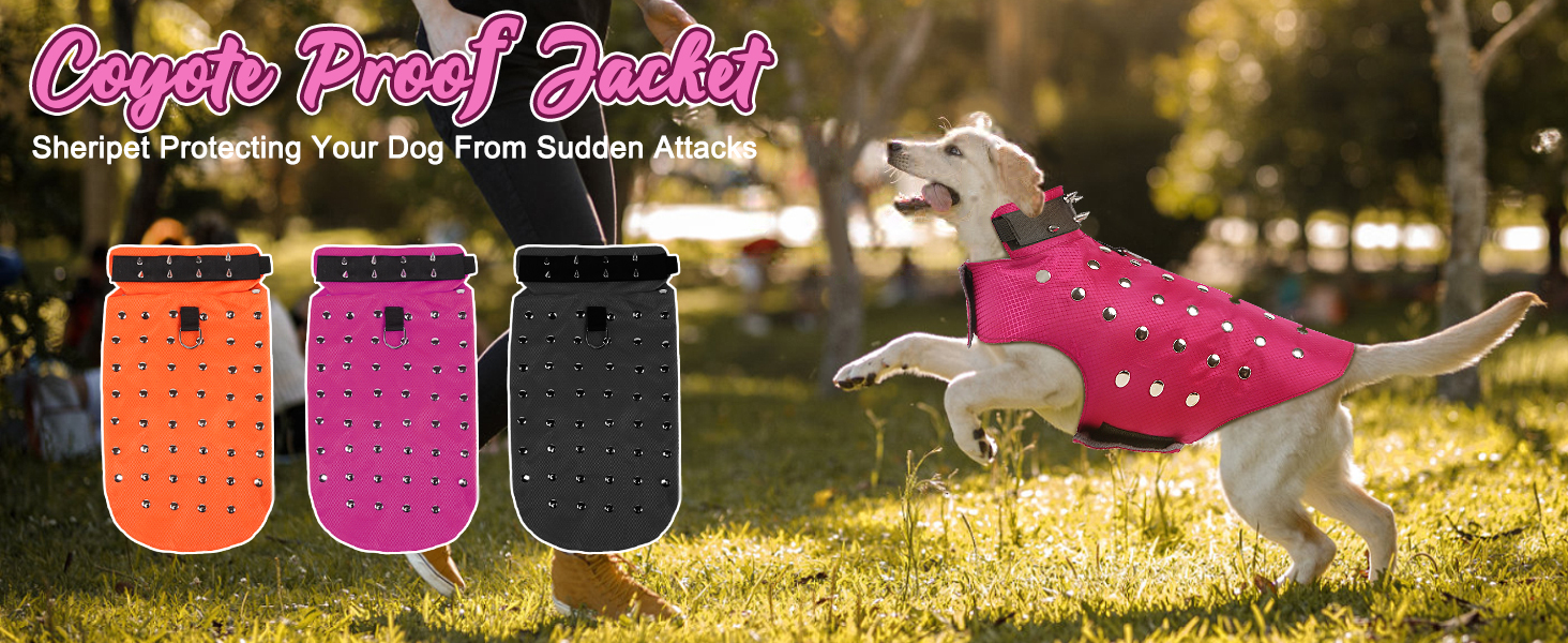 Sheripet Coyote Proof Dog Vest, Waterproof Anti Hawk Vest