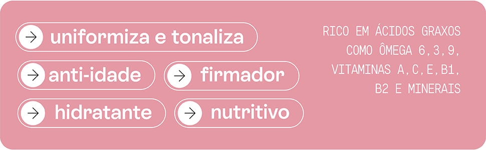 Rosa Mosqueta, Clareador,  Manchas, Nutritivo, Anti-idade